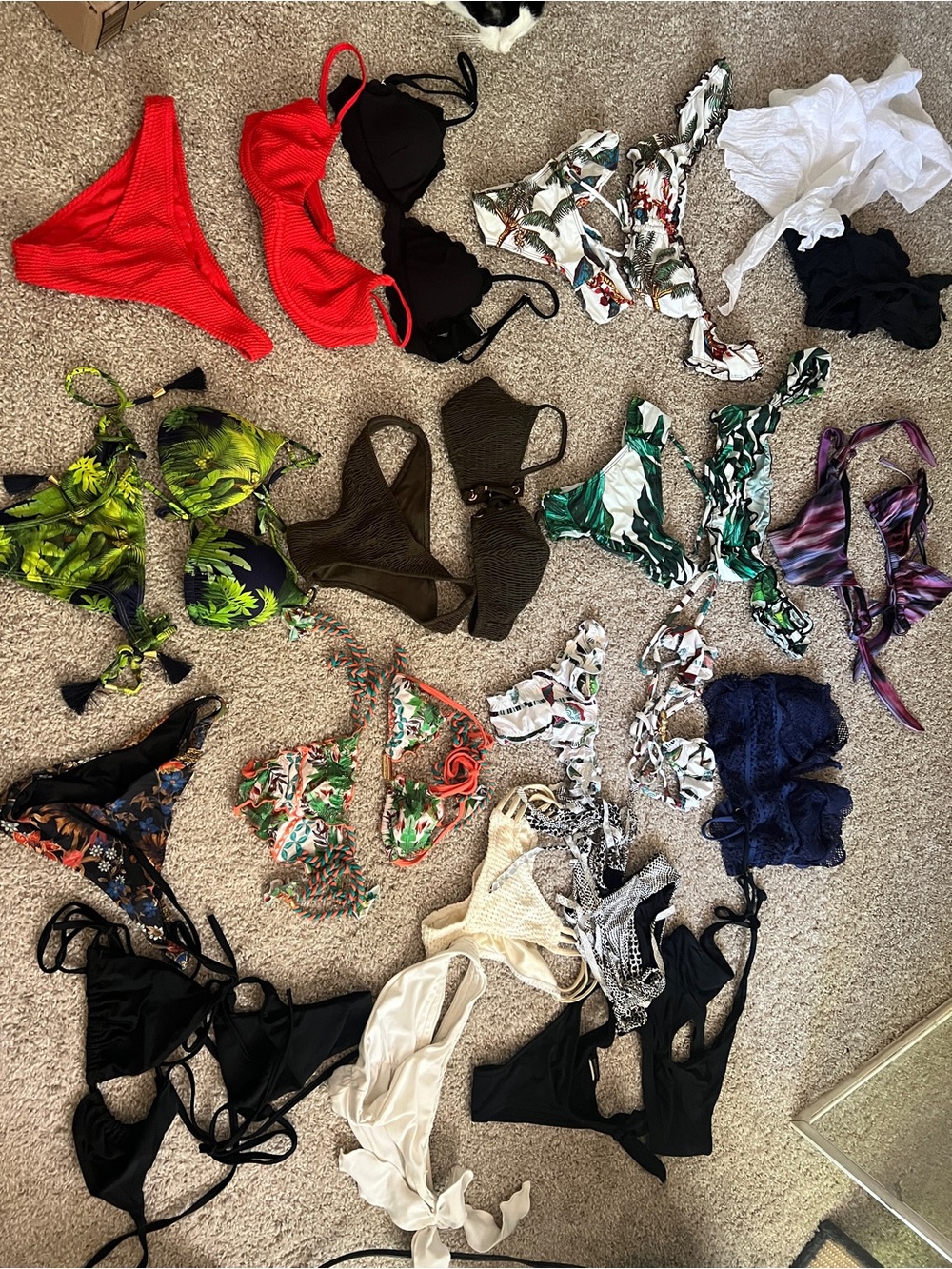 Mixed Women Tops Bikini & Swimwear Set - billabong, Becca, Fox, Brazilian S/XS